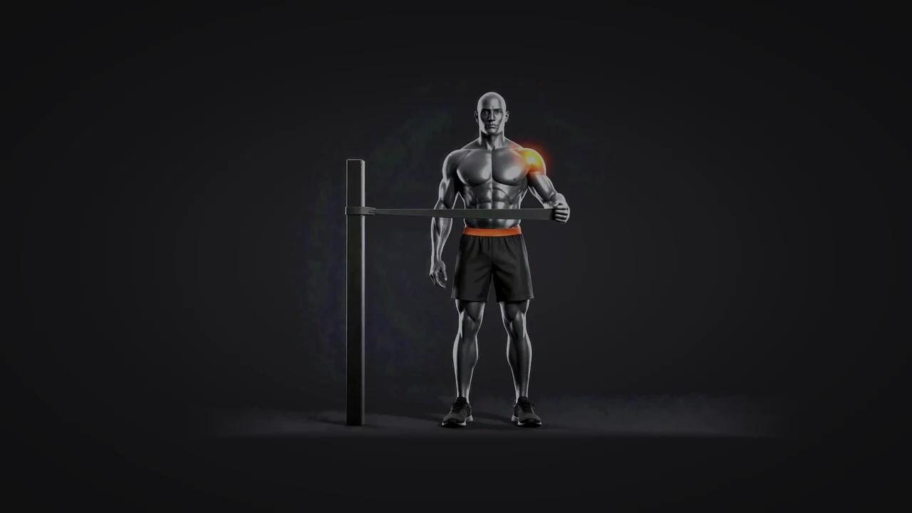 Demo still: band external rotation.
