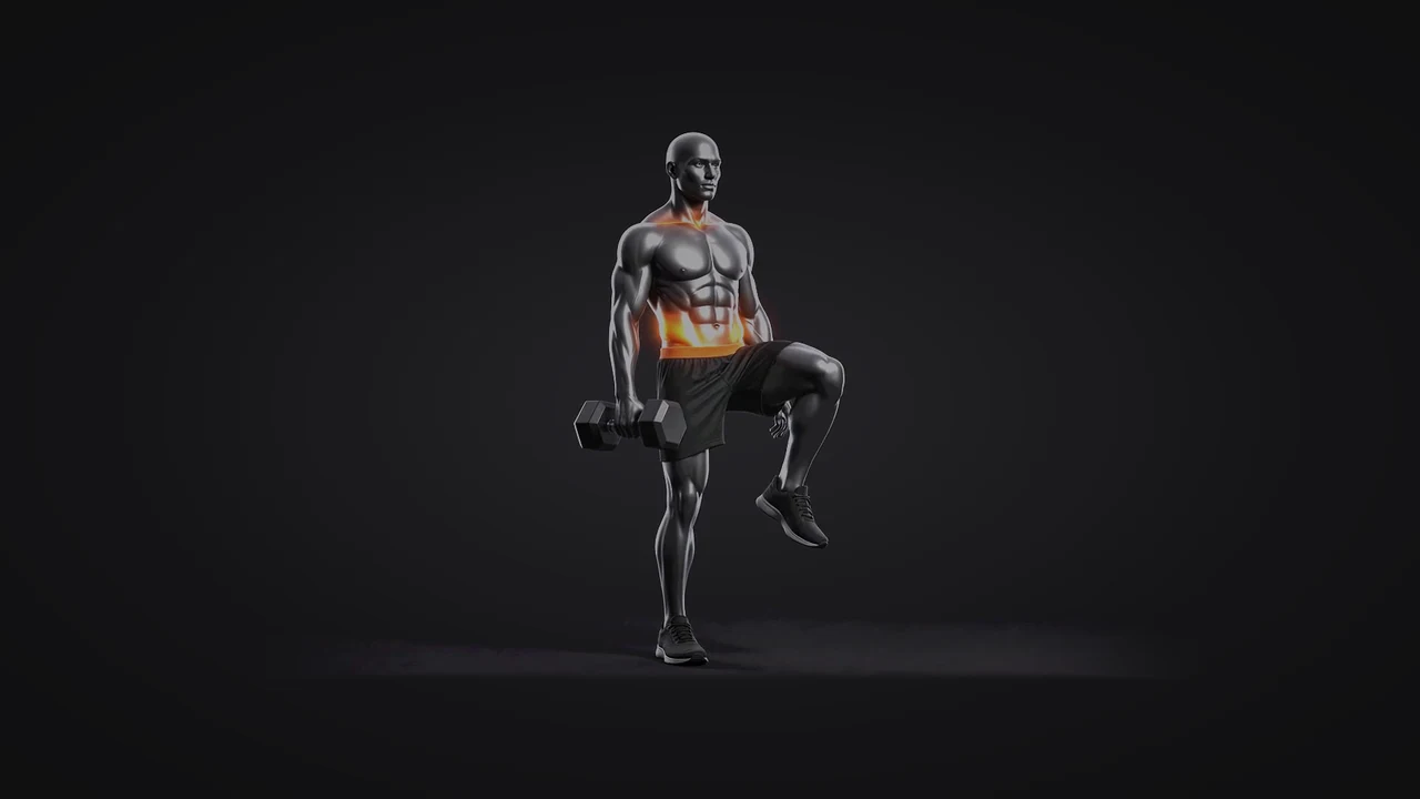 Demo still: suitcase carry.